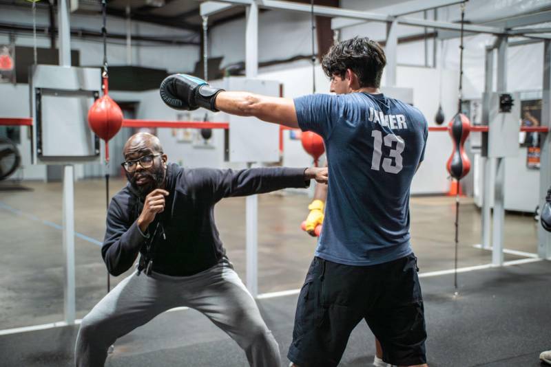 Boxing basics at Fighters Boxing Gym
